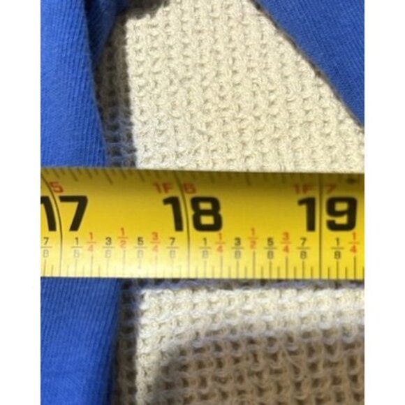 Brooklyn Calling N.Y.C Men's Long Sleeve Blue Black Graphic T-Shirt Size XS - Picture 8 of 8